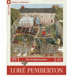 New York Puzzle Company Puzzle The Walled Garden - 500 pieces