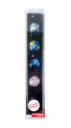 Trendform Story Box Planet Magnets, a set of colorful planet-themed magnets for creative display and organization. Includes 5 magnets in various planet designs.