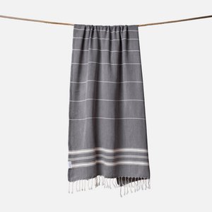Ecobain Towel "New Classic" | Storm Cloud (Dunkelgrau)