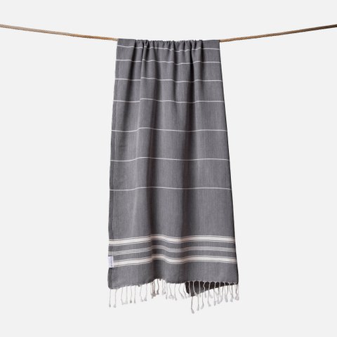 Ecobain Towel "New Classic" | Storm Cloud (Dunkelgrau)