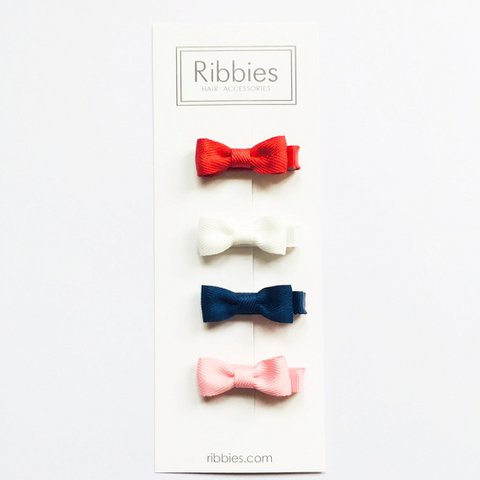 4er Set Baby Bows - Classic