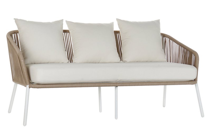 SOFA SET 4 ALUMINIO 151,5X72X70 WATER REPELLENT MB179038