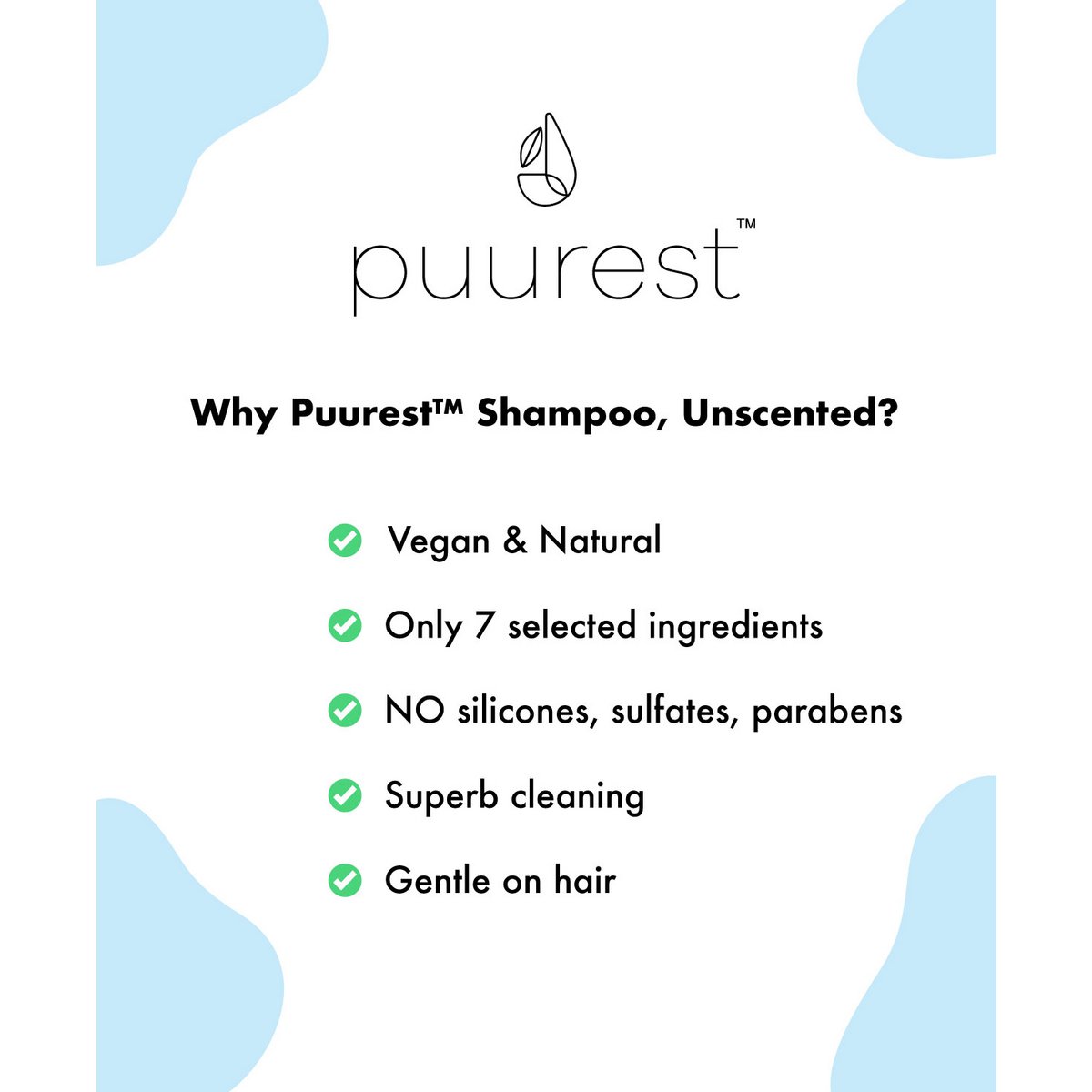 Puurest™ Szampon Bezzapachowy, 250ml