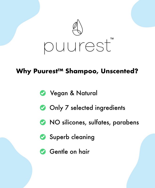 Puurest™ Shampoo uparfumeret, 250 ml