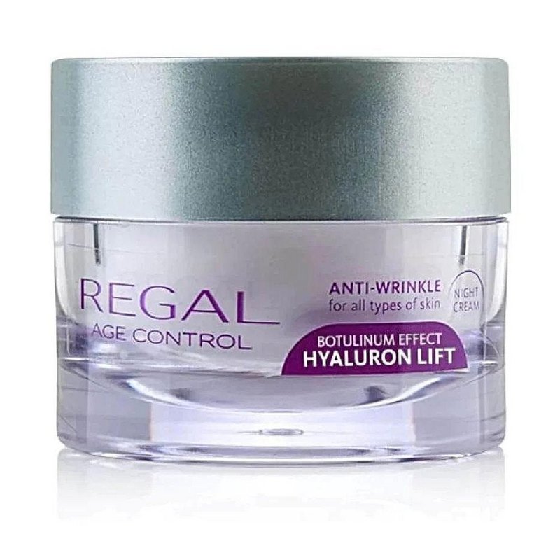 Crème de Nuit Anti-Rides – Effet Botox avec Argireline & Hyaluron | Régal 45ml
