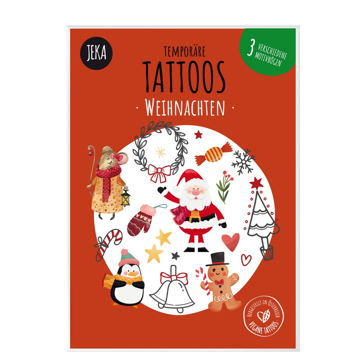 Tatuaggi per bambini - motivo "Natale"