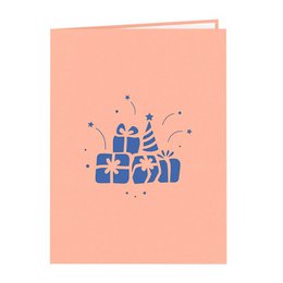 Carte pop-up joyeux anniversaire