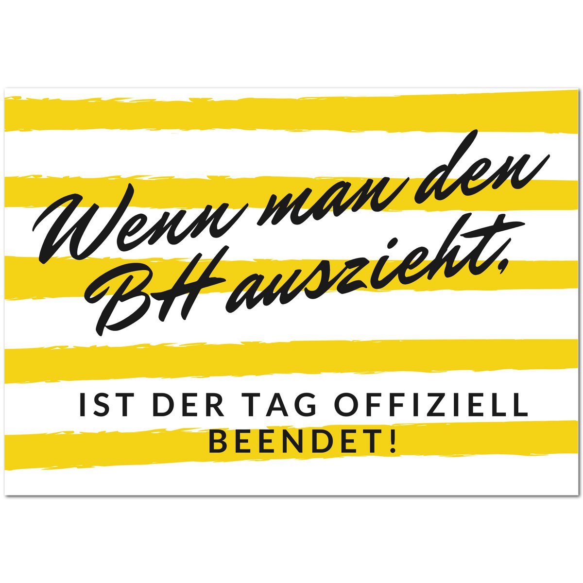 Postkarte "BH"