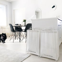 TURKU XL -recycling holder white