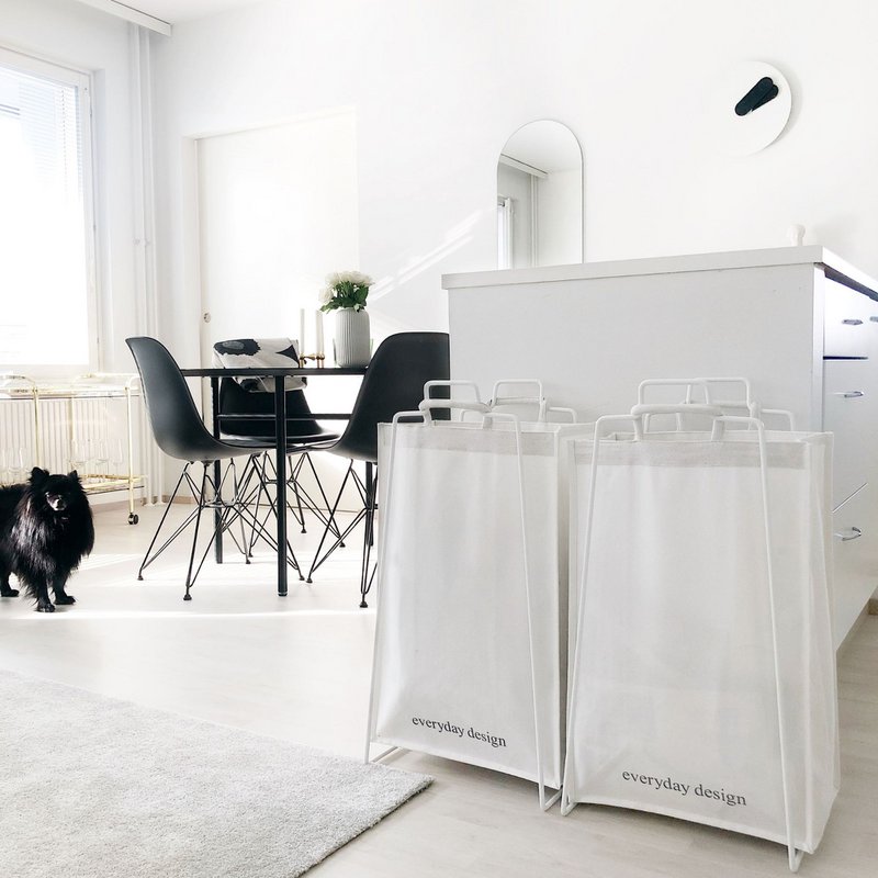 TURKU XL -recycling holder white