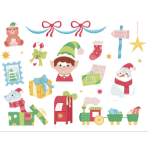 Tatuaggio effimero per Natale: Mini Magic of the Holidays