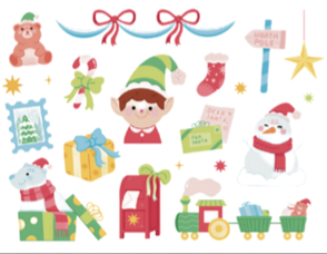 Ephemeral tattoo for Christmas: Mini Magic of the holidays