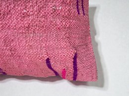 LEI! - Kissen - Kleurrijke lijn - ROZE EDITIE - 40 x 60