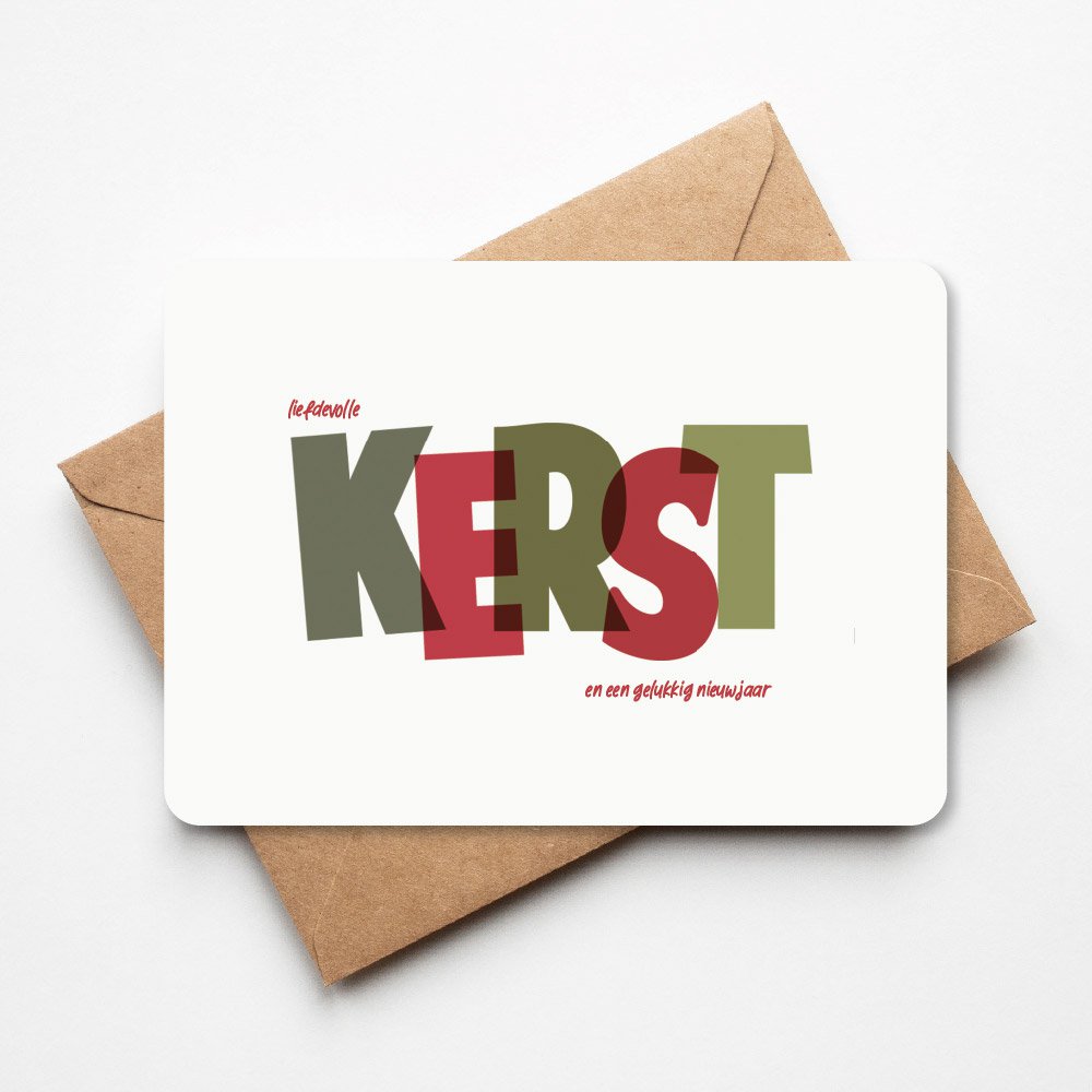 Weihnachtskarte | Liebevolle Weihnachten