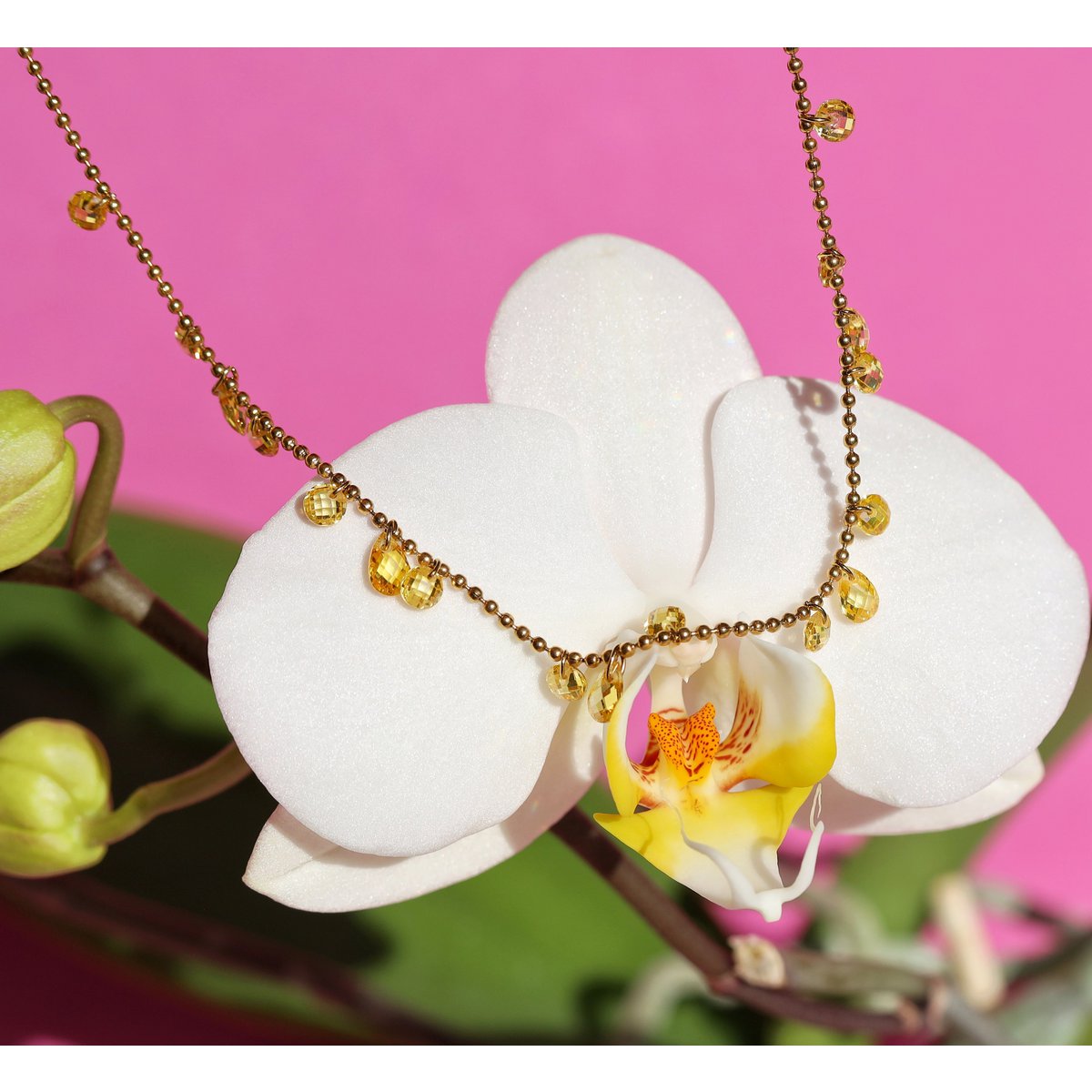 Cyprian - Beaded Crystal Necklace Set