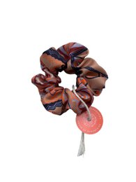Scrunchie - Retro Flowers - Recycled