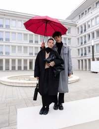 Opvouwbare paraplu Iconisch - Rood