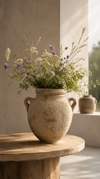 V.OS – Terrakotta-Vase