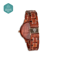 The Magnolia - Handmade Wood Vegan Watch