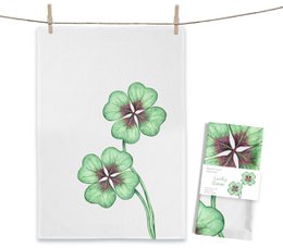 Tea towel Lucky Clover