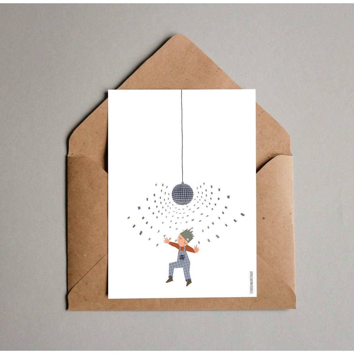 postcard 'disco'