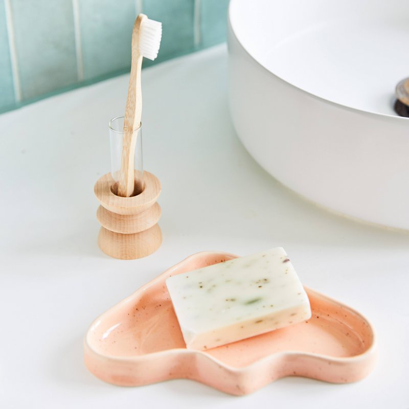 Vassoio Onda in Ceramica - Triangolo Pesca