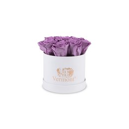 Preserved Flowers White Rose Box
