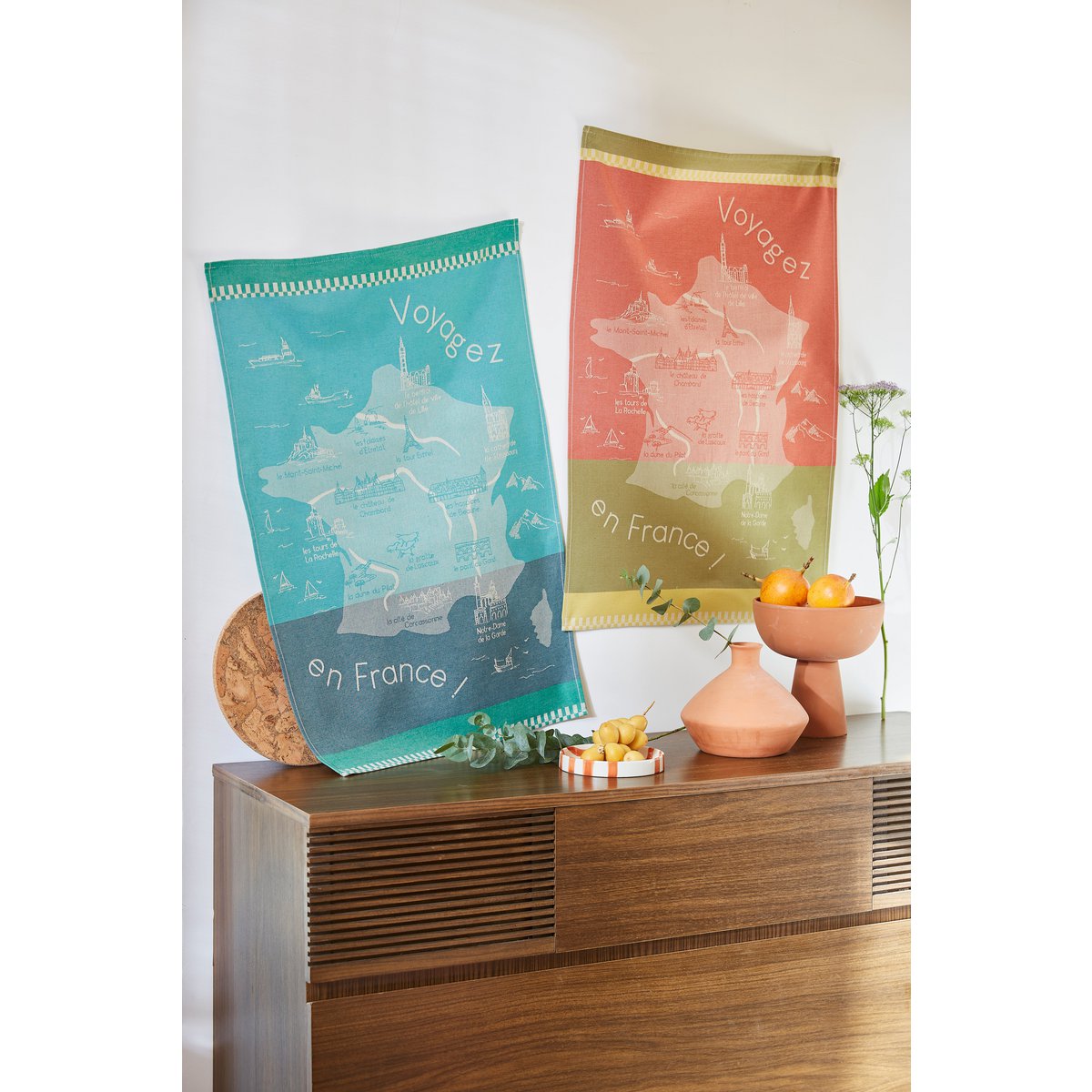 Tea Towel Voyager en France