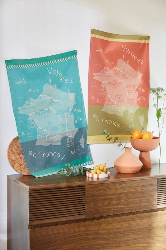 Tea Towel Voyager en France