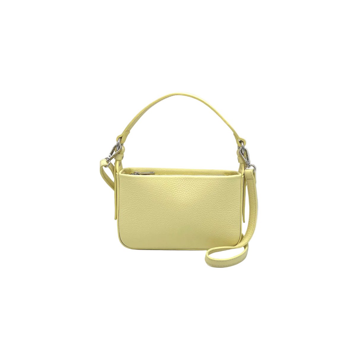 Small Genuine Leather Shoulder Bag, Made in Italy, art. 112753