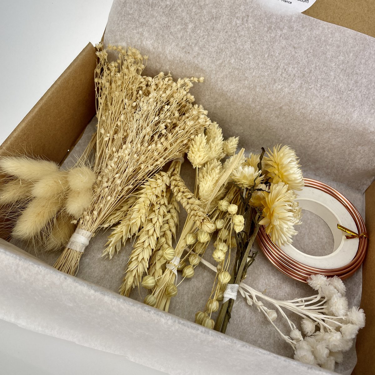 BOX DIY Fleurs séchées, Loisirs créatifs,