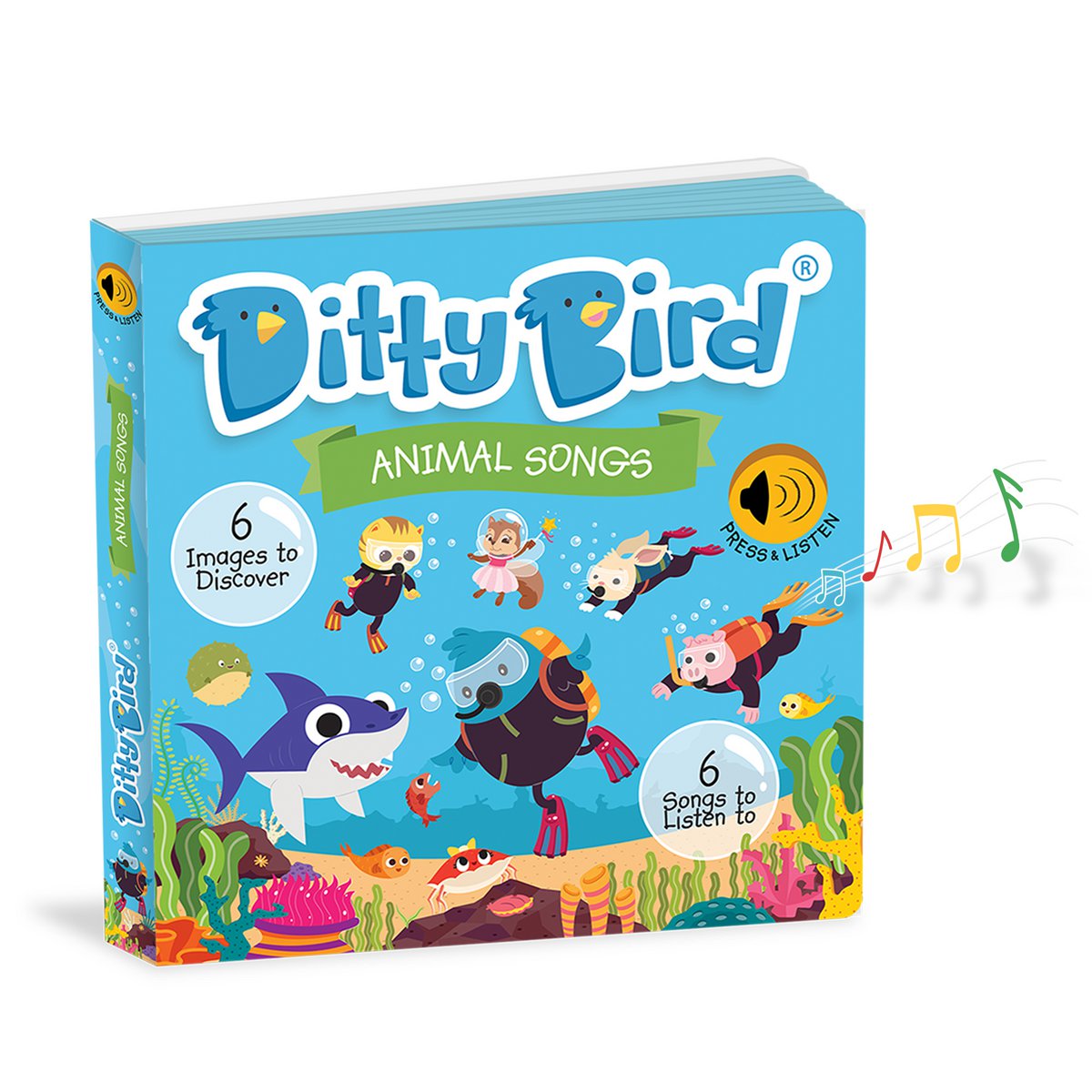 Ditty Bird Baby Sound Book: Chants d'animaux