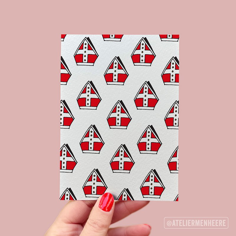 Ansichtkaart | Sinterklaas