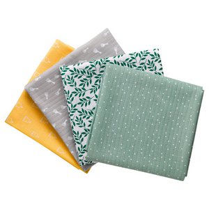 Sophie the giraffe colored hydrophilic cloths (4 pieces)