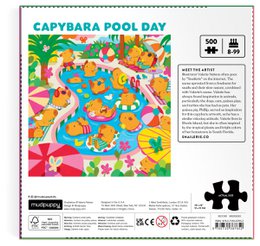 Puzzel - Capybara Zwembaddag