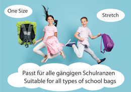 Children color change satchel protection - shark