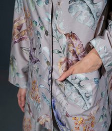 Pižama: marškiniai + kelnės Flora Costera Almond