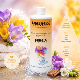 🌼 Perfume de lavado de Fresia - Fresco transparente, floral y brillante