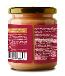 Peanut Butter, Crunchy, organic, Bett'r, 250g