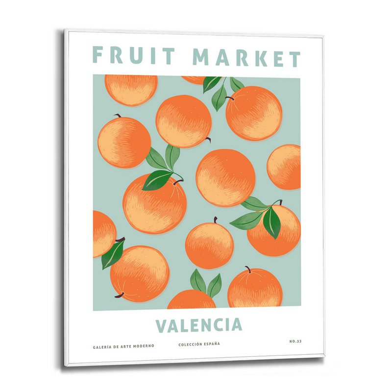 Painting Slim Frame Oranges 50x40