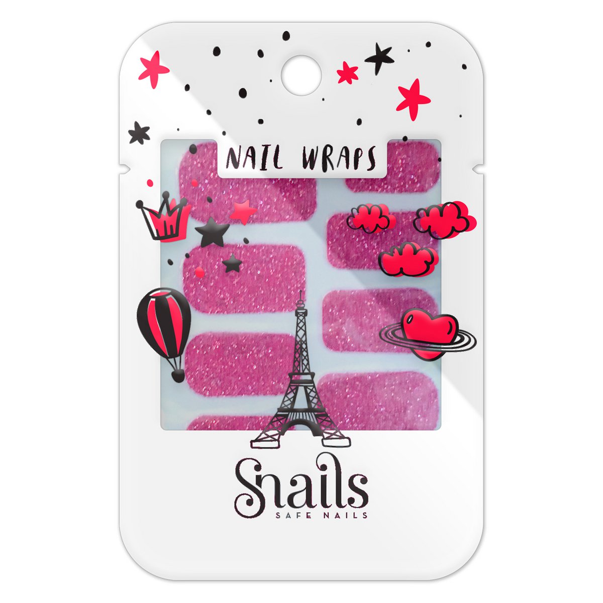 Caracoles - Pegatinas Nagel Wrap