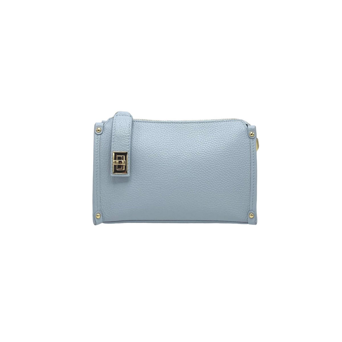 Boxy crossbodytas van echt leer, gemaakt in Italië, art. 112759