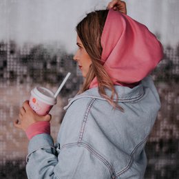 Sudadera con capucha Grumpy Cat para mujer