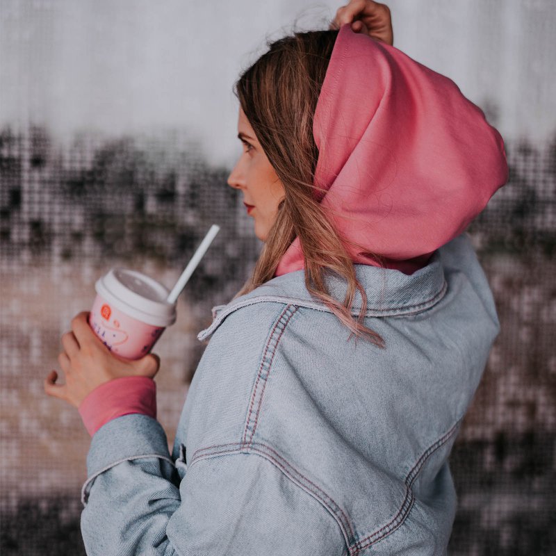 Sudadera con capucha Grumpy Cat para mujer
