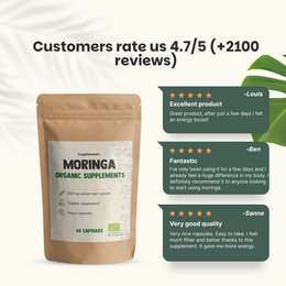 Moringa kapsler - 60 kapsler