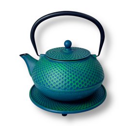 Arora Gietijzeren Theepot 1,2L - Handgemaakte Japanse design theepot