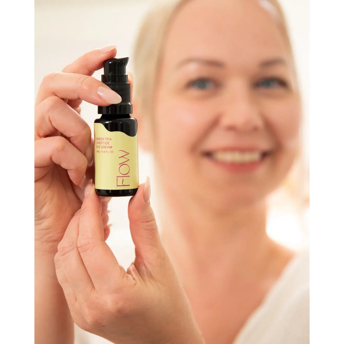Natural Eye Cream - Green Tea & Peptide