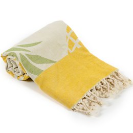 JAUNE ANANAS - 100% Coton