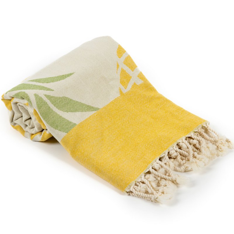 JAUNE ANANAS - 100% Coton