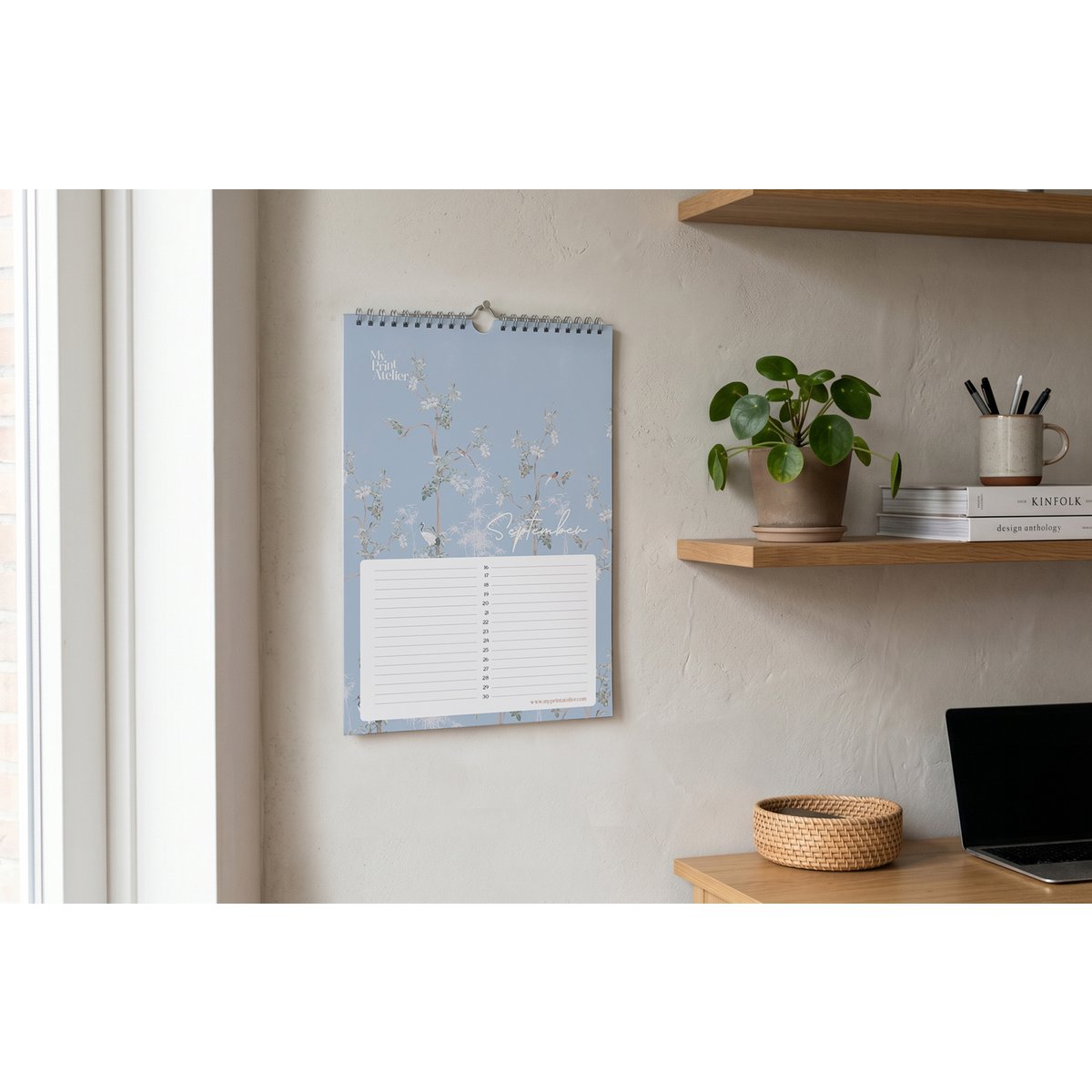 Birthday Calendar Signature Landscapes - Annet Weelink Design Landscapes - A4 - Perpetual Calendar - Premium Paper